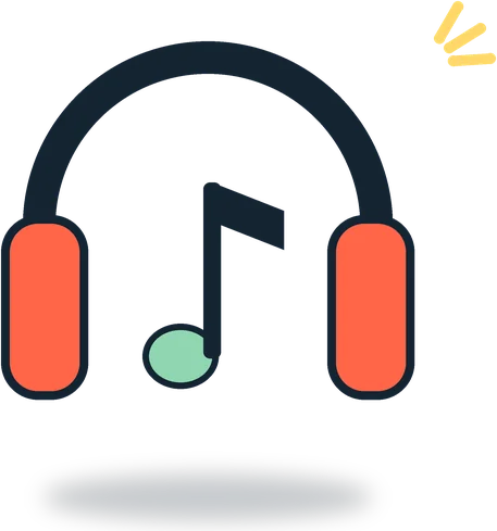 Hörlurar och musiknot – musikquiz med Spotify